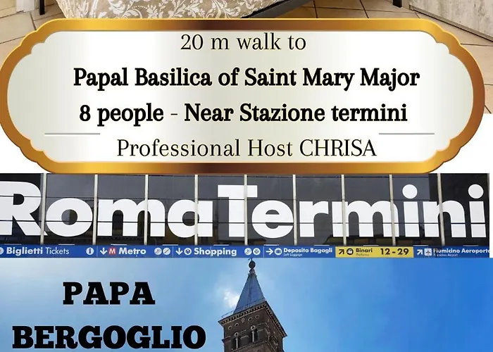 Home X 8 Guests Near Termini & Santa Maria Maggiore